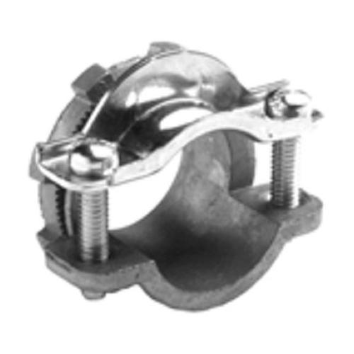 BRI 660-DC2 3/4" TWO SCREW STRAP CONNECTOR ZINC DIE CAST ROUND CABLE K.O.