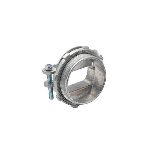 BRI 676-DC2 2" TWO SCREW STRAP FLEX CONNECTOR ZINC DIE CAST OVAL CABLE K.O.