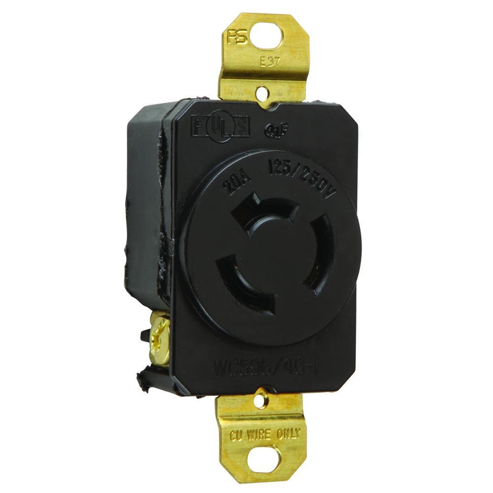 Legrand-Pass & Seymour 7310 Turnlok Locking Receptacle | Standard