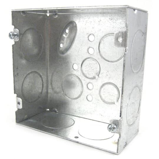 アウトレット2bottles Steel City 58371-T-1/2 Utility Handy Box with Knockouts
