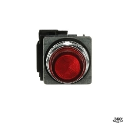 ABB A3L4AA-6L4R Pilot Lights, 120 V, LED Lens, Cap Mounting