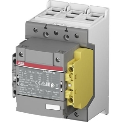 ABB AFS116-30-12-11 AFS Auxiliary Block Contactor, 20 to 60 VAC/VDC V Coil, 160 A, 3NO Contact, 3 Poles