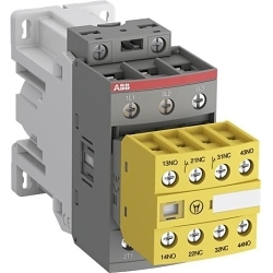 ABB AFS26Z-30-22-30 AFS Auxiliary Block Contactor, 24 VDC V Coil, 45 A, 3NO Contact, 3 Poles