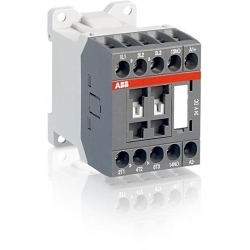 ABB ASL09-30-01-81 ASL09 IEC Contactor, 24 VDC V Coil, 9 A, 3NO Contact, 3 Poles