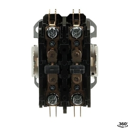 ABB DP20C2P-1 Definite Purpose Contactor, 120 VAC V Coil, 20 A, 2NO Contact, 2 Poles