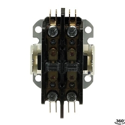 ABB DP20C2P-2 Definite Purpose Contactor, 208/240 VAC V Coil, 20 A, 2NO Contact, 2 Poles