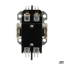 ABB DP40C2P-F Definite Purpose Contactor, 24 VAC V Coil, 40 A, 2NO Contact, 2 Poles