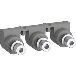 ABB LL205-30 Connection Socket, 4 Poles, For Use With AF190 to AF250 Contactor