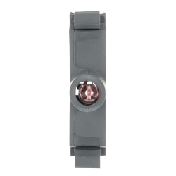 ABB MLBL-02R Modular Illuminated LED Block, Integrated LED Lamp, 48 VAC/VDC, Red