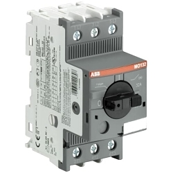 ABB MO132-20 Magnetic Manual Motor Starter, ON/OFF/Trip Action, 3 Poles, IP20 Enclosure