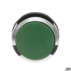 ABB MP2-30G Modular Non-Illuminated Pushbutton Operator, 22 mm, Silver Contacts, Green