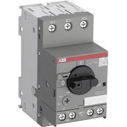 ABB MS116-10-HKF1-11 MS116 Motor Starters, On-Off Action, 3 Poles, IP10/IP20 Enclosure