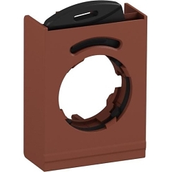 ABB P9A-CFS3 P9A Modular Holder, For Use With P9ML/P9MP/P9MPS/P9MS/P9MSC/P9B/P9PD/P9PL, Metal, Brown/Black