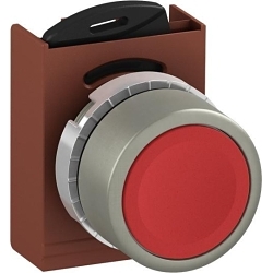 ABB P9M-PNRG Metal Pushbuttons, 22 mm, Red