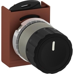 ABB P9M-PS22G Metal Pushbuttons, 22 mm, Black