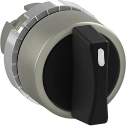 ABB P9M-SMX0N Short Handle Selector Switches, 22 mm, Black