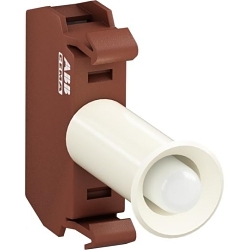 ABB P9P-LNVDV LED Block, 39.5 mm H x 9.8 mm W x 56 mm L, AC/DC Contact, Illuminated Operator, Green