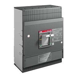 ABB XT6HU3800DFF000XXX Circuit Breaker, 600 VAC/VDC, 65 kA @ 480 VAC Interrupt, 3 Poles, MCS Trip