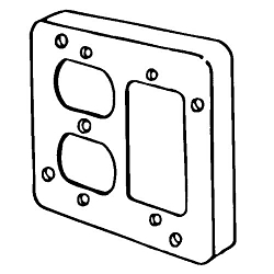 Appleton 8484BN Square Box Cover