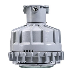 Appleton Code Master CMLEDC252G5BUGC Cylindrical Dust-Ignitionproof Factory Sealed Explosionproof Luminaire With Safety Cable and Lens Guard, LED Lamp, 95.5/92 W Fixture, 120 to 277 V AC, Painted Gray Baked Epoxy Clad Housing
