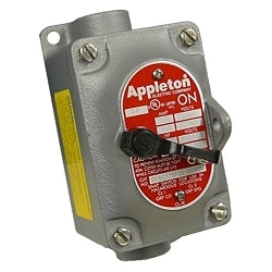 Appleton EFSC175F23 Tumbler Switch Control Station