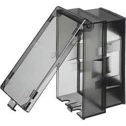 Arlington IN-AND-OUT 60HC Collapsible Extra Duty Low Profile Weatherproof While-In-Use Cover, 4.192 in L x 5.836 in W x 1.67 in D, Receptacle Cover, Plastic