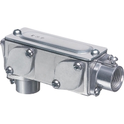 Arlington AnyBODY 936 5-in-1 Conduit Body With Cover, Gasket, LB Body, 2-1/2 in Hub, 175-1/2 cu-in Capacity, Copper Free Die Cast Aluminum