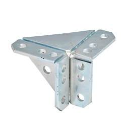 B-Line B362ZN Double Corner Gusseted Connection
