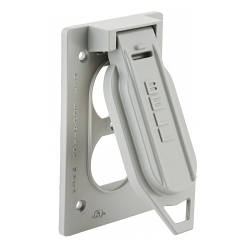 Hubbell-Raco 5095-0 BELL Weatherproof Flip Cover