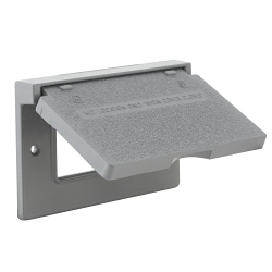 Hubbell-Raco 5102-0 Bell Rayntite Weatherproof Flip Cover