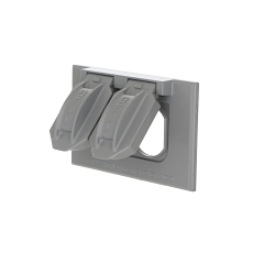 Hubbell-Raco 5180-0 BELL Outlet Box Cover