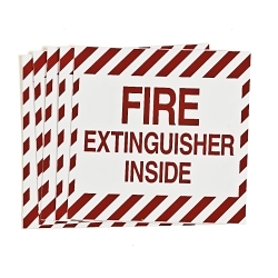 Brady 103635 Fire Extinguisher Label