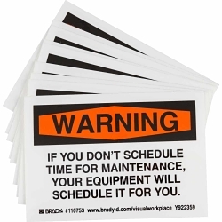 Brady 110753 Printed Lean Label