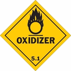 Brady 121071 Hazardous Material Shipping Label