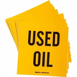 Brady 121434 Waste Disposal Label