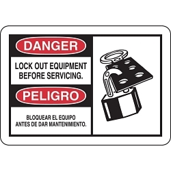 Brady 125120 Danger Safety Sign