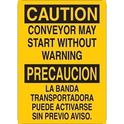 Brady 125361 Machine and Equipment Sign