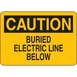 Brady 126944 Electrical Safety Sign