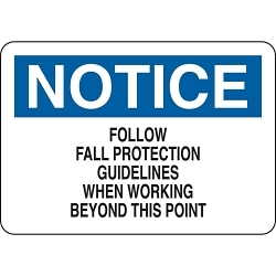Brady 128852 Personal Protection Sign