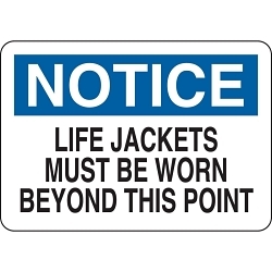 Brady 128889 Personal Protection Sign