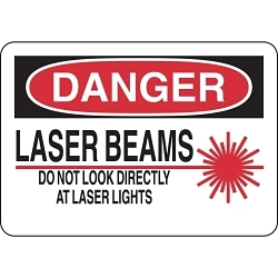 Brady 129259 Radiation and Laser Sign