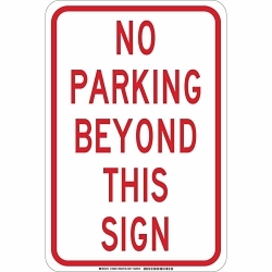 Brady 129624 Traffic and Parking Sign
