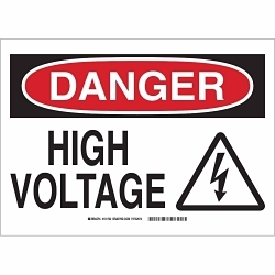 Brady 131698 Electrical Hazard Sign