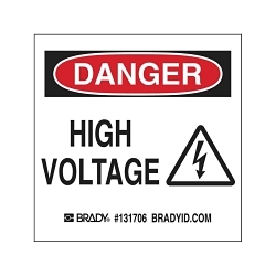 Brady 131706 Electrical Hazard Sign