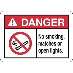 Brady 143777 No Smoking Sign