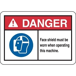 Brady 144132 Danger Safety Sign