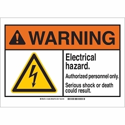 Brady 144623 Warning Sign