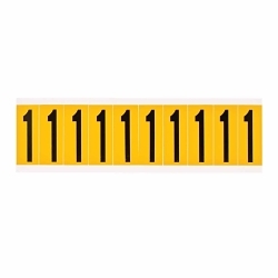 Brady 1534-1 Number Label