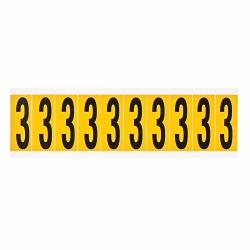 Brady 1534-3 Number Label