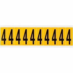 Brady 1534-4 Number Label